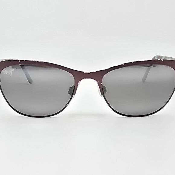 Maui Jim MJ729-01S Popoki Satin Chocolate Frame Polarized HCL Bronze Sunglasses - Picture 2 of 16